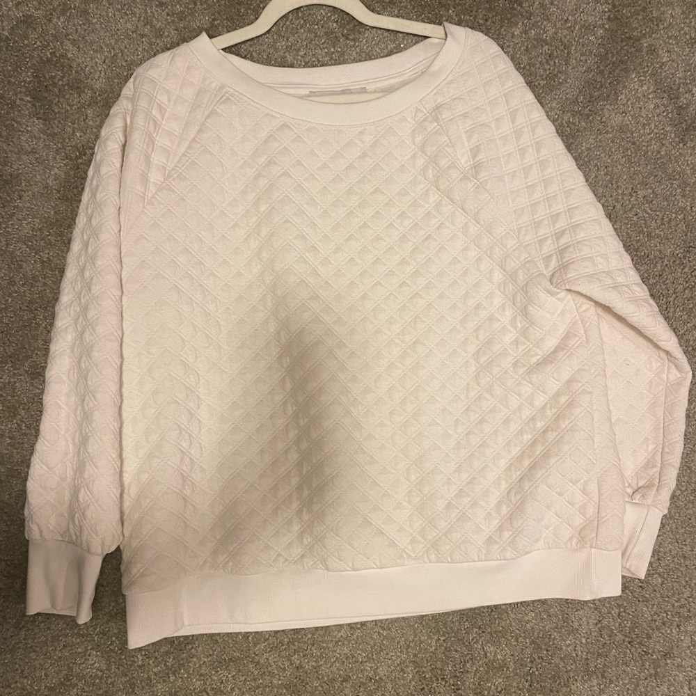White Loft Sweater XL